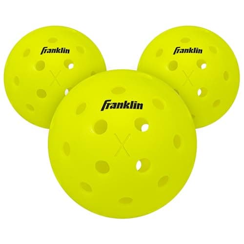 Franklin Sports Pickleball x Performance 40 Outdoor Balls Optic
