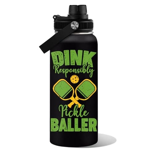 WWHSAI Pickleball Water Bottle 32oz