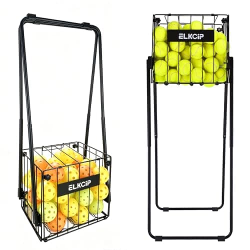 ELKCIP 2-in-1 Pickleball and Tennis Ball Collector