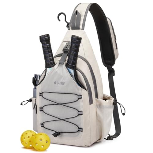 G4Free Pickleball Bag Sport Tennis Sling Bag Lightweight Pickleball