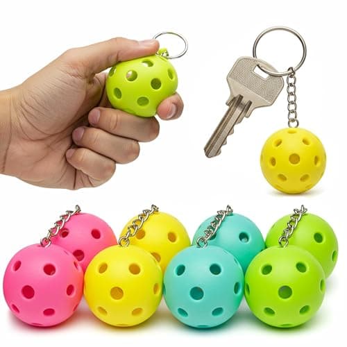 CODIAO Pickleball Keychain Set 8 Pack