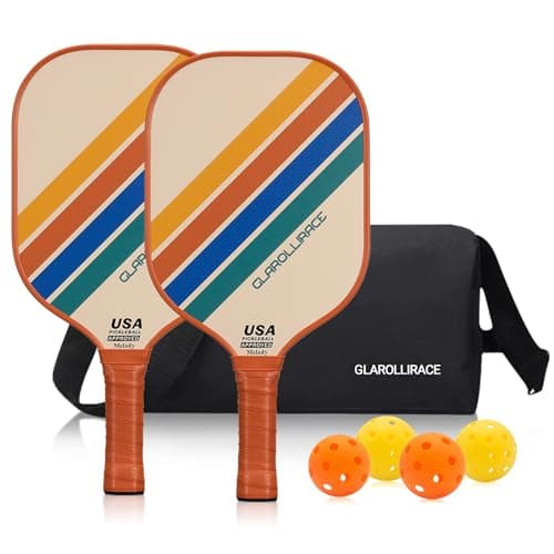Pickleball Paddles Set of 2 Pickleball Rackets