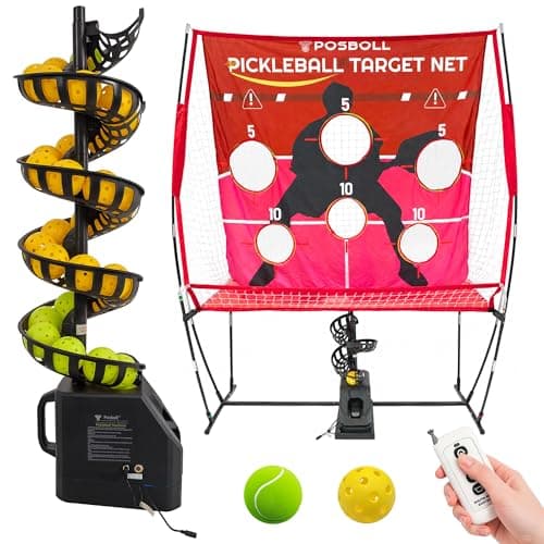 Posboll Pickleball Machine Ball Thrower