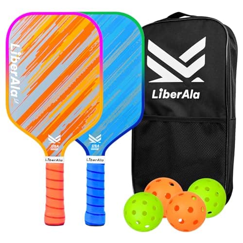 LiberAla Pickleball Paddles Set of 2