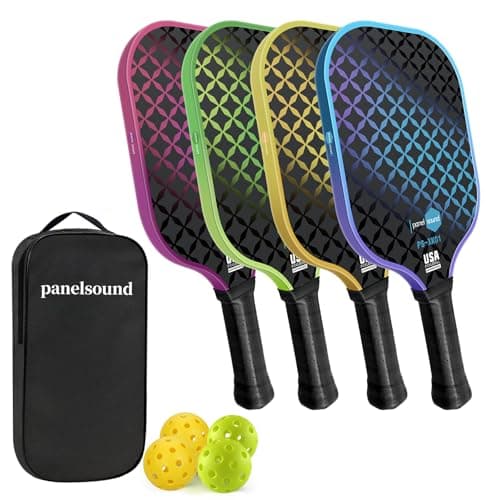 Panel Sound Pickleball Paddles Set of 4