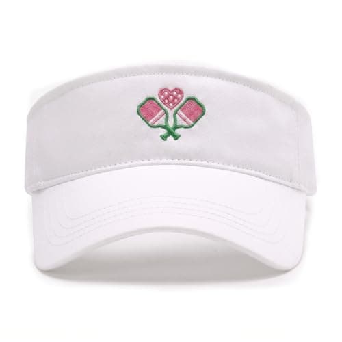 Embroidered Pickleball Sun Visor — pickleball gift