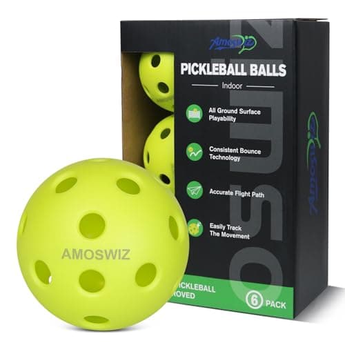 Amoswiz Indoor Pickleball Balls — pickleball gift