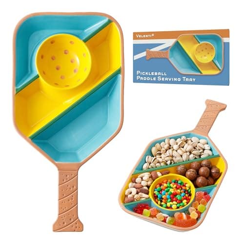 Pickleball Paddle Snack Tray — pickleball gift