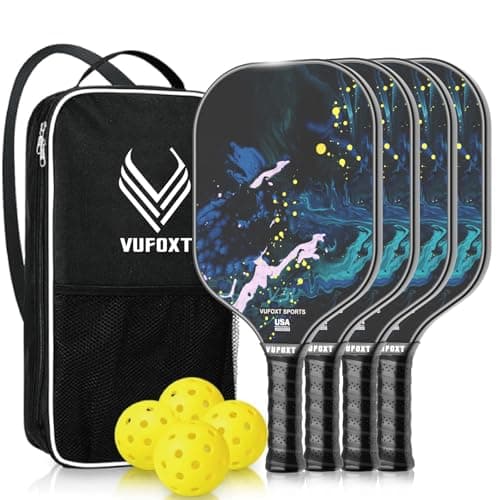 Pickleball Paddles Set of 4 — pickleball gift