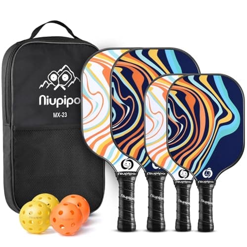 Niupipo Parent & Child Pickleball Set (4 Paddles) — pickleball gift
