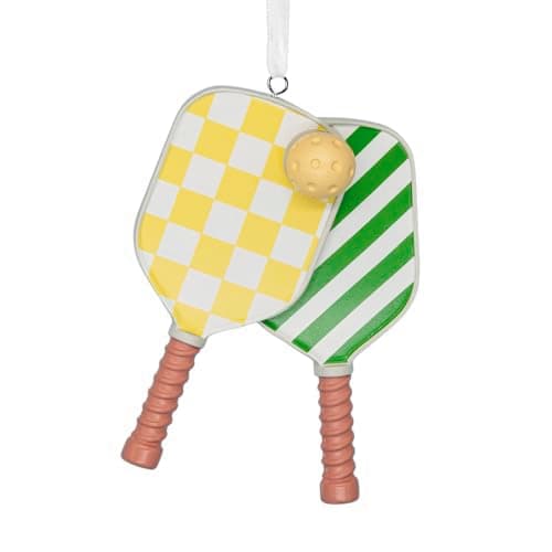 Hallmark Christmas Ornament (Pickleball Paddles) — pickleball gift